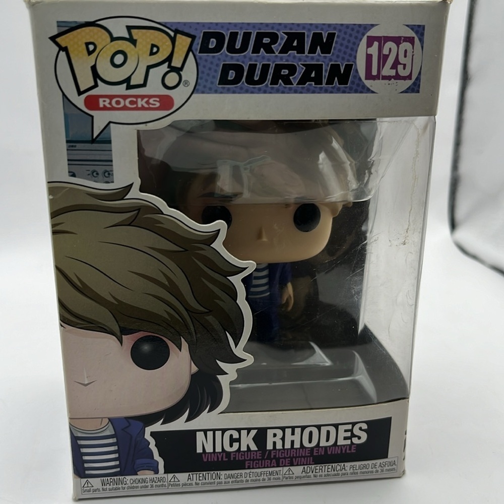 Funko Pop! Duran Duran Nick Rhodes #129 80’s music vinyl figure - Picture 4 of 5